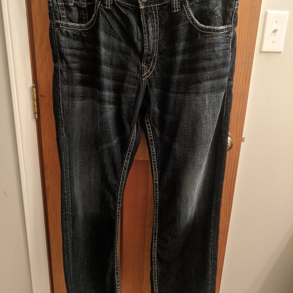 Men's Silver Jeans